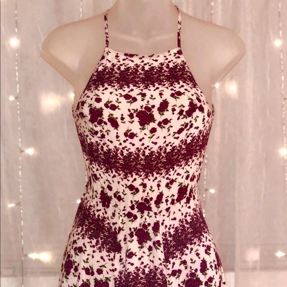 Brandy Melville Strappy Floral Dress